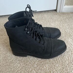 Thursday Boot Co. Captain boot in matte black